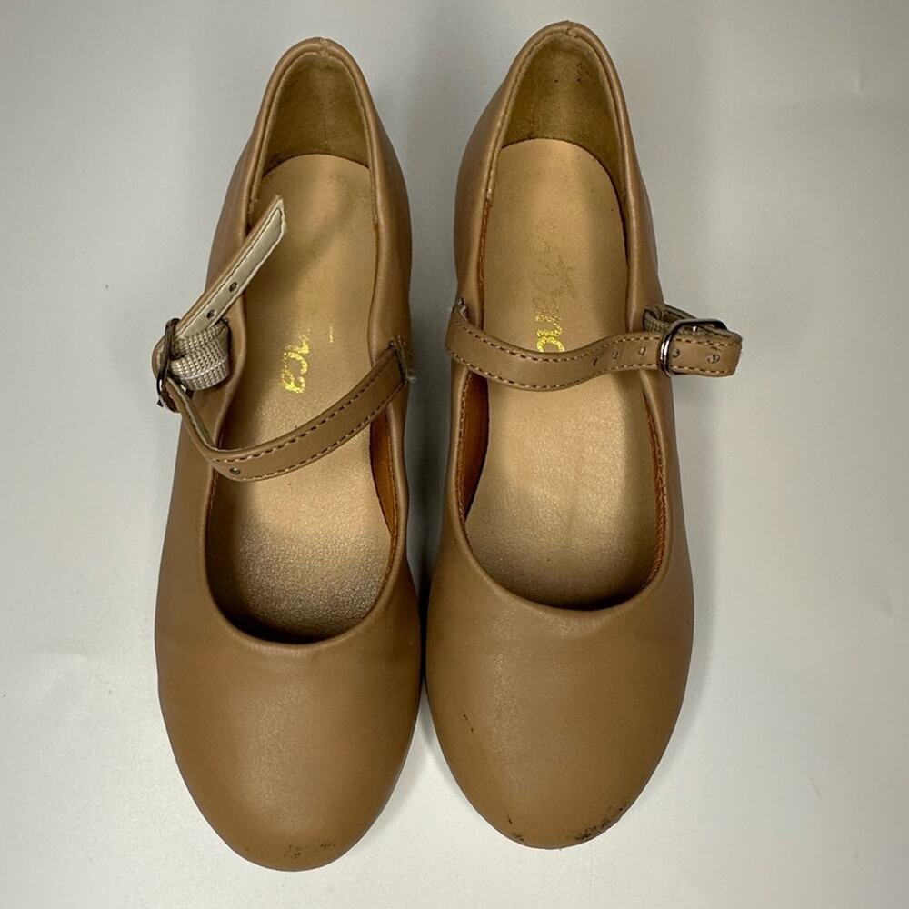So Danca Tan Tap Shoes Toddler Girls Size 12 Nude Some scratches At Toe